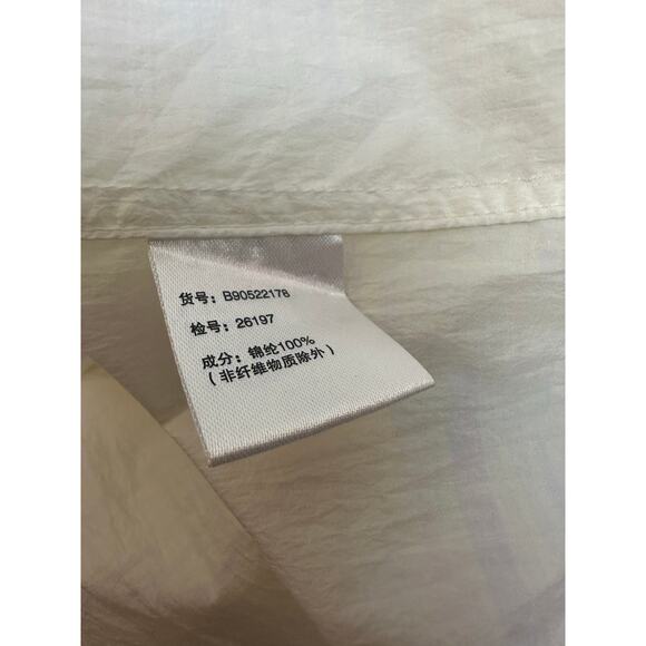 Bosideng Clear Lightweight Rain Jacket with Hood & Adjustable Sleevees sz S - Picture 12 of 13